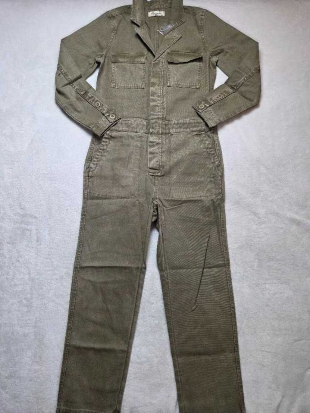 NWOT XS Madewell coverall jumpsuit in British Surplus